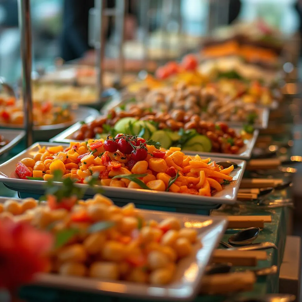 Catering na firemnej akcii